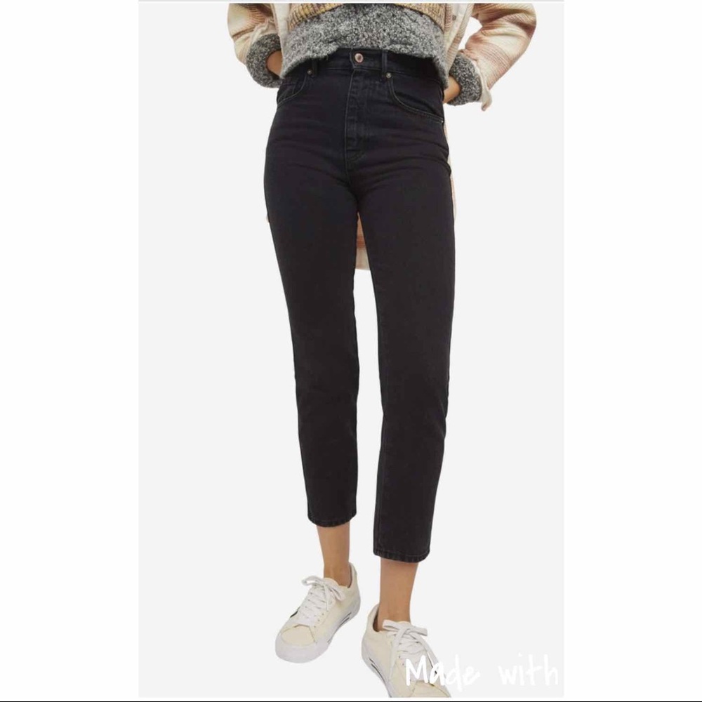 Free people jeans in black size 31